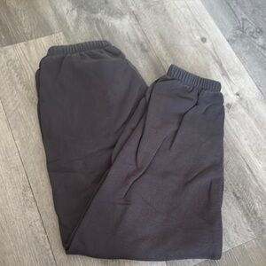 Black Jogger Sweatpants
